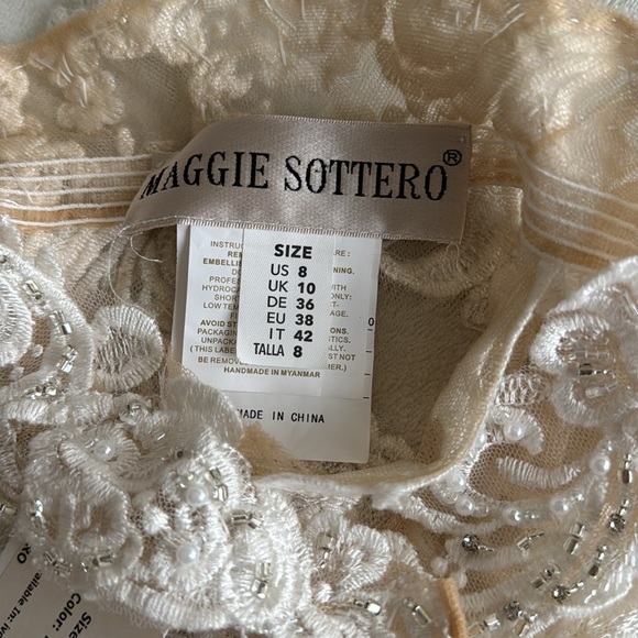 BRAND NEW Maggie Sottero Bridal Sleeves - Picture 5 of 9